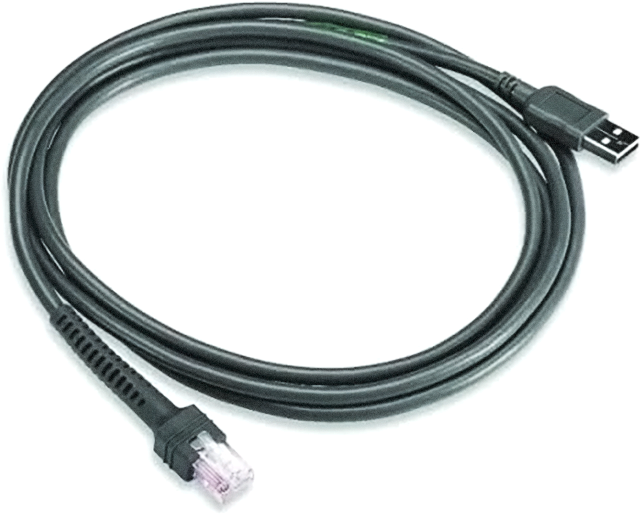 Zebra Cable de conexión Zebra, USB, Cable de conexión, USB, blindado, longitud: 2, 1 m, recto