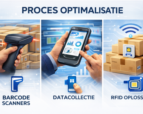 Proces optimalisatie met Barcodescanners en RFID-oplossingen van RISolutions