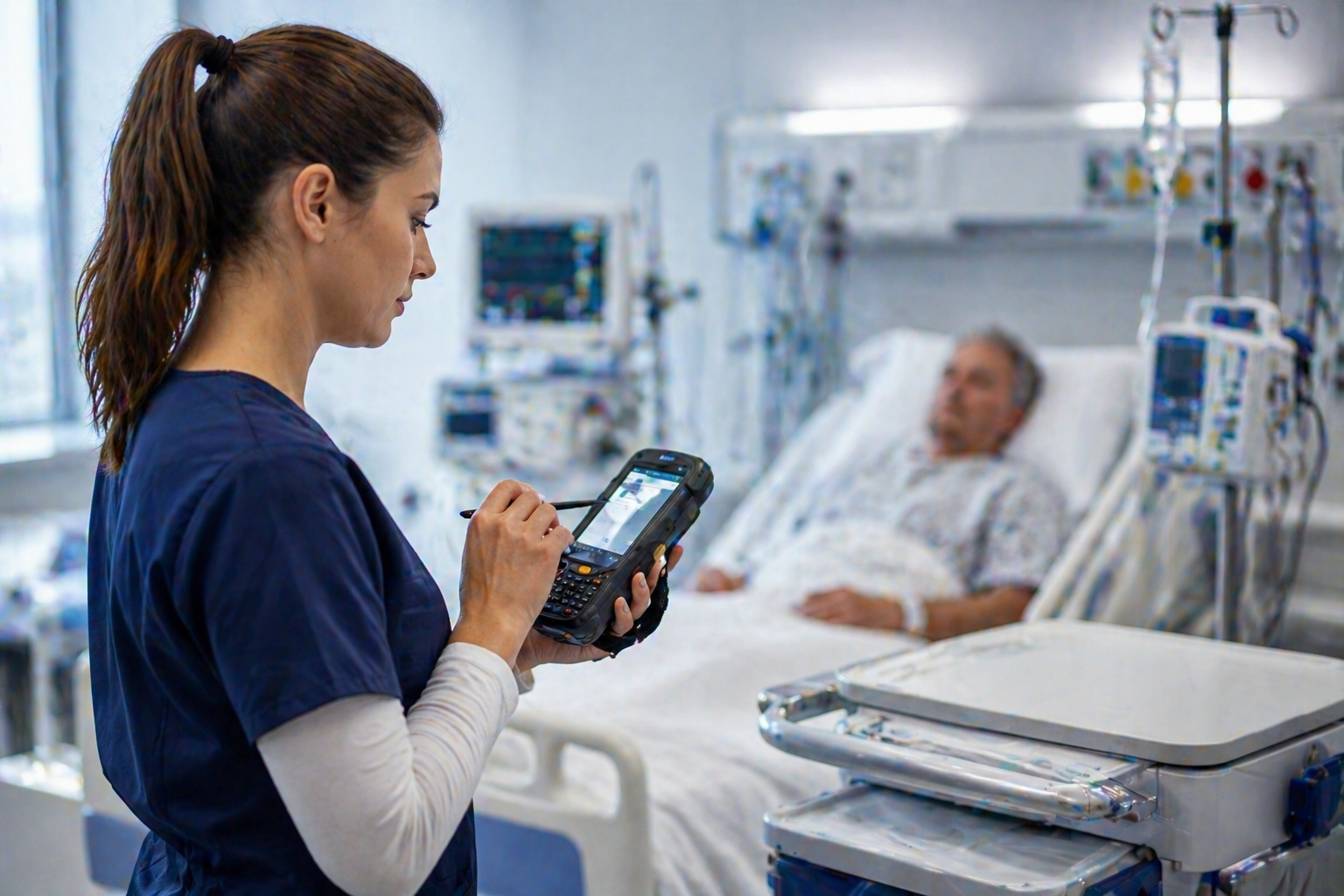 Flexible mobile Lösungen für effiziente und sichere Arbeitsabläufe im Gesundheitswesen