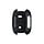 38214.82.BL Portabottoni Ajax per bottone/DoubleButton Black