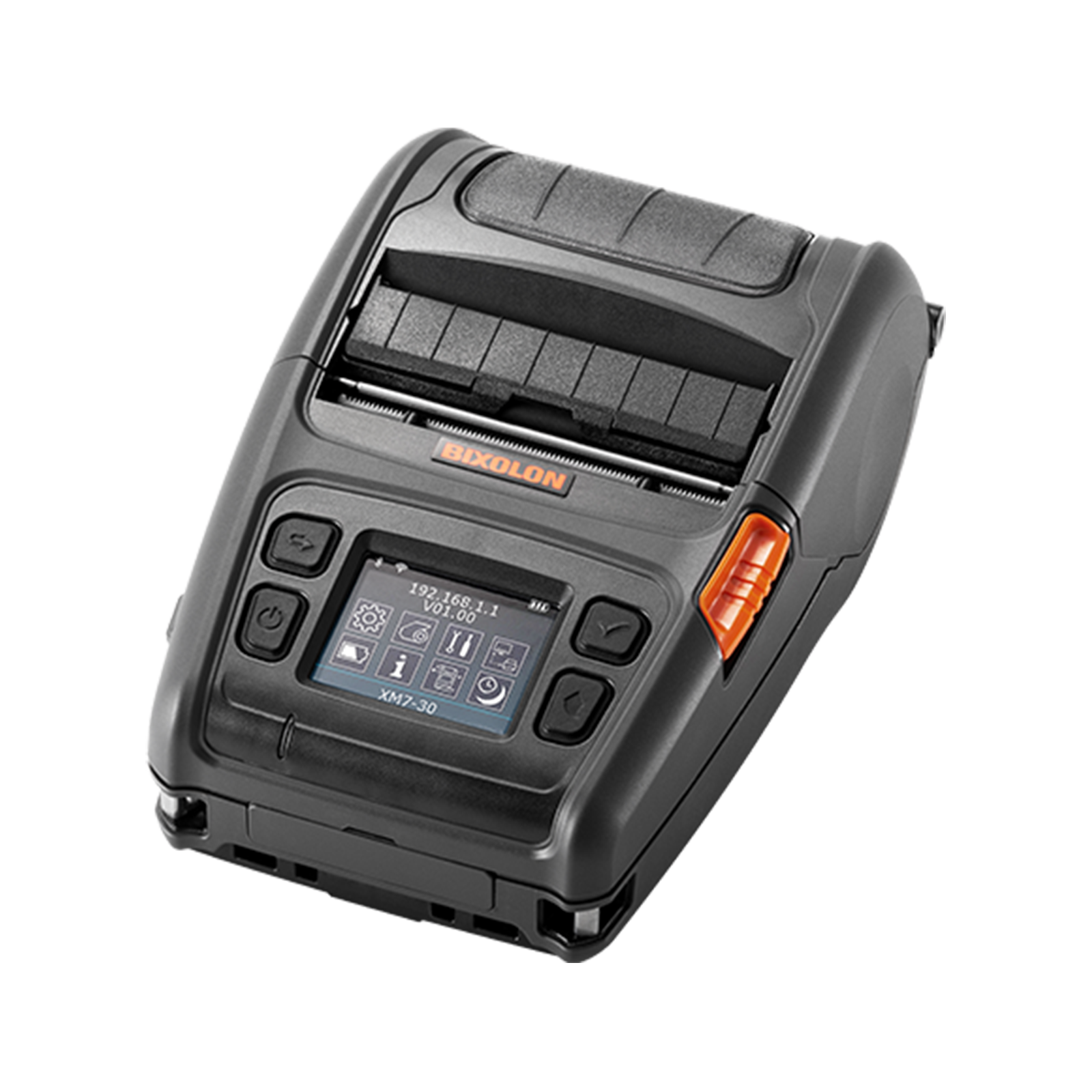BIXOLON XM7-30iaK/beg BIXOLON XM7-30, iOS, 8 puntos/mm (203 dpi), USB, RS232, BT, negro