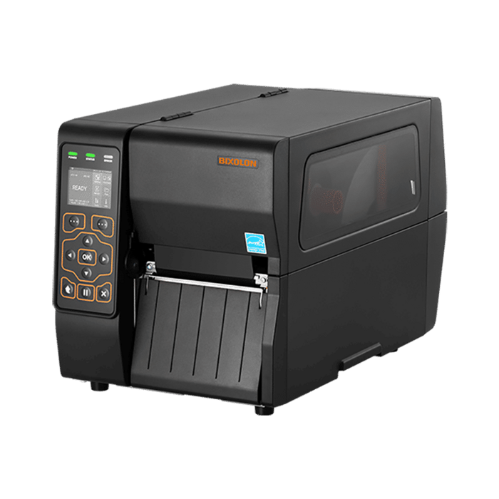 BIXOLON XT3-40/MEA Thermal Transfer Industrial Printer, 40 Up to 8ips(203mm/sec), Transmissive/Reflective Sensor STD Interfaces USB+USB Host+Serial+Ethernet Options Parallel/BT/WLA, 203dpi, USB, Serial, Ethernet, USB host as Standard