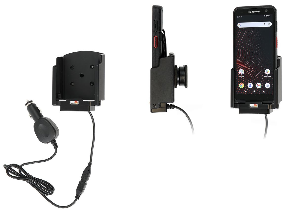 BRODIT 712462 Active mount with cigarette lighter plug
