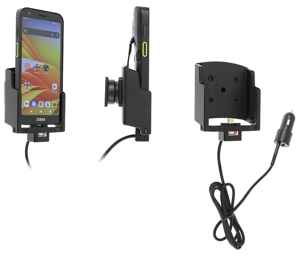 BRODIT 721471 Support actif Brodit, prise Úlectronique, USB-C