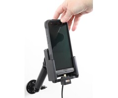 BRODIT Brodit-Aktivhalter, Zigarettenstecker, USB-C, 12/24 V
