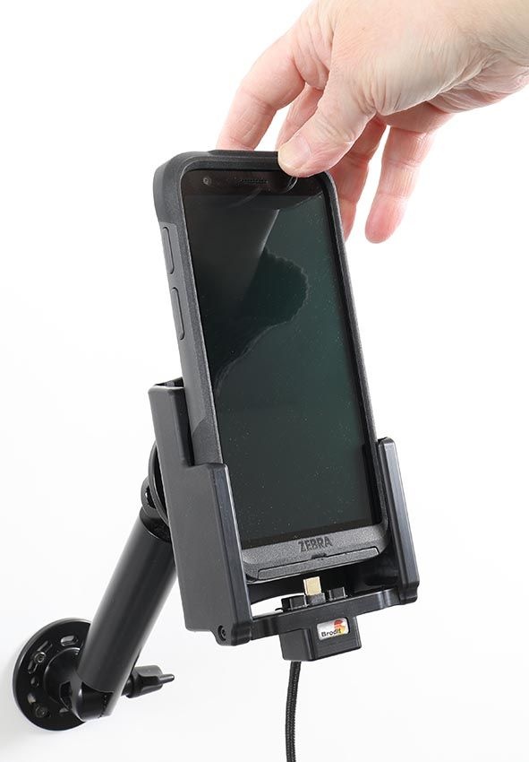 BRODIT 721472 Brodit Active Holder, sigaretstekker, USB-C