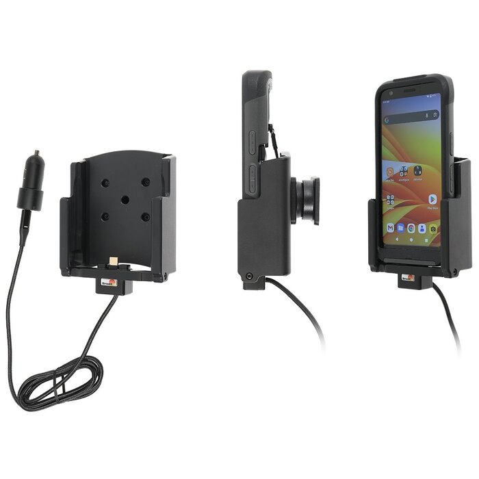 BRODIT 721472 Brodit-Aktivhalter, Zigarettenstecker, USB-C