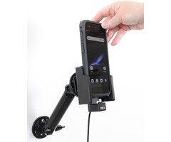 BRODIT Brodit Active Holder, USB-C, Active Holder with Cig-Plug
