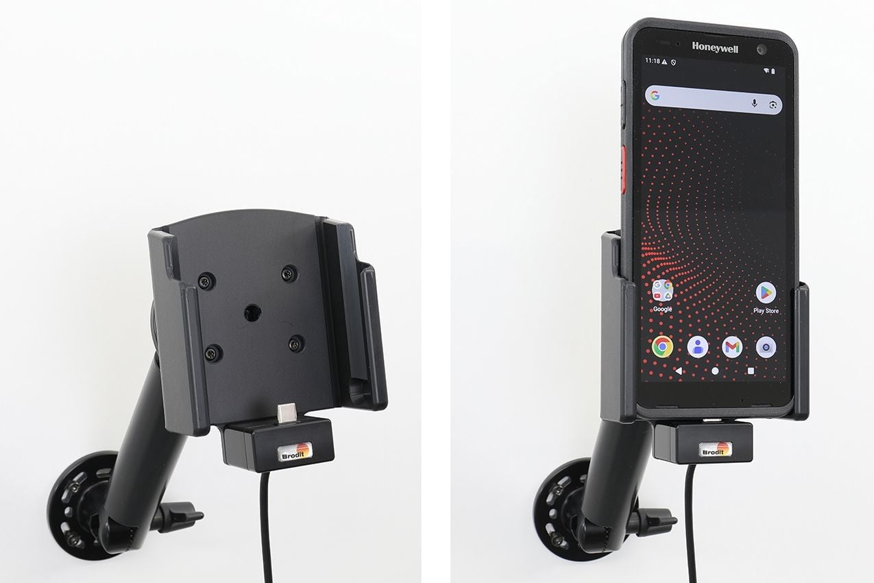 BRODIT 727462 Active mount for fixed installation (USB-C)