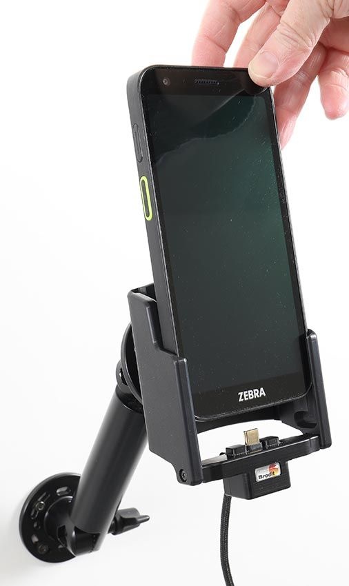 BRODIT 727471 Brodit Active Holder, Fixed Installation, Dual USB