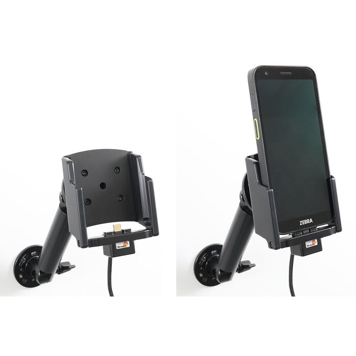 BRODIT 727471 Brodit Active Holder, vaste installatie, dubbele USB