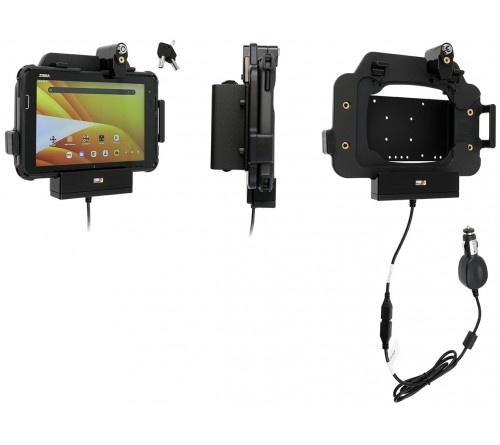 BRODIT 735464 Aktiver Halterung, abschlie▀barer Zigarettenanz³nderstecker, ET401 8'