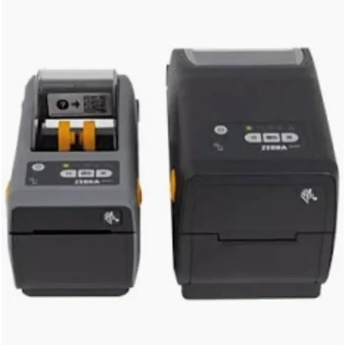 Zebra ZD4AH22-D0EX02EZ Zebra ZD411-HC, 8 points/mm (203 dpi), RTC, USB, USB Host, BT, Wi-Fi, EPLII, ZPLII, kit (USB), blanc