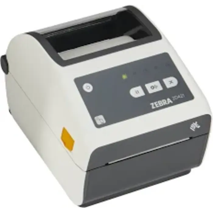Zebra ZD4AH42-D0EX02EZ Zebra ZD421-HC, 8 dots/mm (203 dpi), RTC, USB, USB Host, BT, Wi-Fi, kit (USB), wit