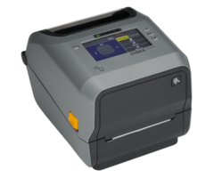Zebra Zebra ZD621, 12 Dots/mm (300 dpi), Disp. (Farbe), RTC, USB, USB Host, RS232, BT, Ethernet, WLAN, Kit (USB), grau