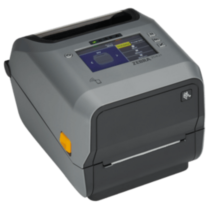Zebra Zebra ZD621, 8 dots/mm (203 dpi), cutter, disp. (colour), RTC, USB, USB Host, RS232, BT, Ethernet, Wi-Fi, kit (USB), grey, 118 mm, RAM: 256 MB