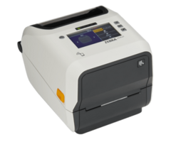 Zebra Zebra ZD621-HC, 12 Punkte/mm (300 dpi), Disp. (Farbe), RTC, USB, USB Host, RS232, BT, Ethernet, WLAN, Kit (USB), wei▀