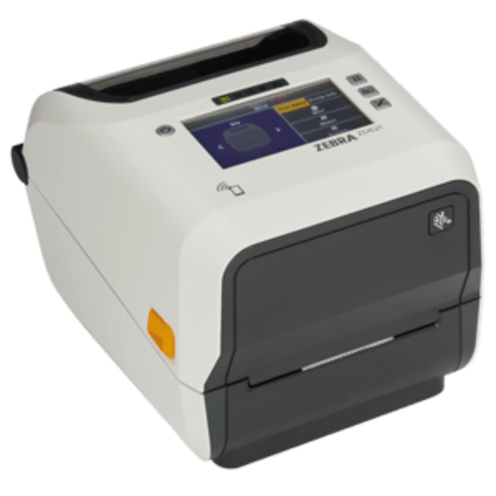 Zebra ZD6AH43-30ER02EZ Zebra ZD621-HC, 12 points/mm (300 dpi), dispositionnement (couleur), RTC, USB, USB, Host USB, RS232, BT, Ethernet, Wi-Fi, kit (USB), blanc