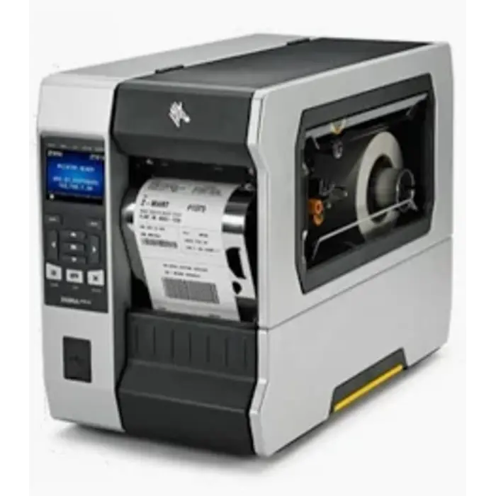 Zebra ZT61A46-T2E0100Z Zebra ZT610 Micro Label Printer, 24 dots/mm (600 dpi), terugspoelen, disp. (kleur), RTC, USB, USB Host, RS232, BT, Ethernet, ZPL, ZPLII