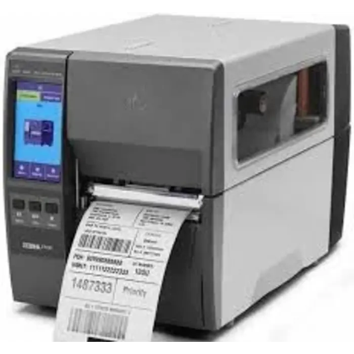 Zebra ZT61A46-T2E0100Z Zebra ZT610 Micro Label Printer, 24 dots/mm (600 dpi), terugspoelen, disp. (kleur), RTC, USB, USB Host, RS232, BT, Ethernet, ZPL, ZPLII