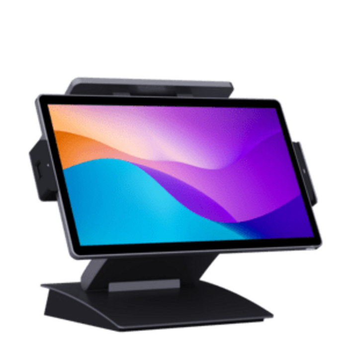 HISTONE 2S1226610057 HiStone LUNA S, HK528 w Drucker, 39,6 cm (15,6''), Full HD, USB, RS232, Ethernet, Intel Celeron J, SSD, schwarz