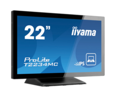 IIYAMA iiyama ProLite T2254MSC-B2AG, 54,6 cm (21,5''), geprojecteerd capacitief, 10 TP, Full HD, USB, kit (USB), zwart
