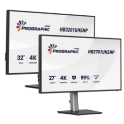 HB2701UHSNP-B1 IIYAMA ProGraphic HB2701UHSNP-B1, 68,6 cm (27''), 4K, USB, USB-C, Ethernet, kit (USB)