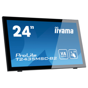 IIYAMA iiyama ProLite T2454MSC-B3AG, Projected Capacitive, 10 TP, Full HD, USB, kit (USB), black, 60.5 cm