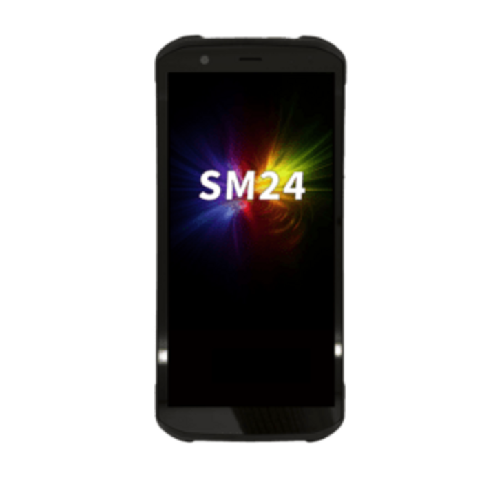 M3 SM240E-W2CHSS-HF M3 Mobile SM24W, 2D, camera, frontcamera, hot-swap, USB-C, BT, Wi-Fi (Wi-Fi), NFC, Android, GMS, zwart