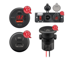 RAM MOUNT Cavo di prolunga USB-C/-A Comount - USB C 3.2 (maschio) a USB-A (femmina)