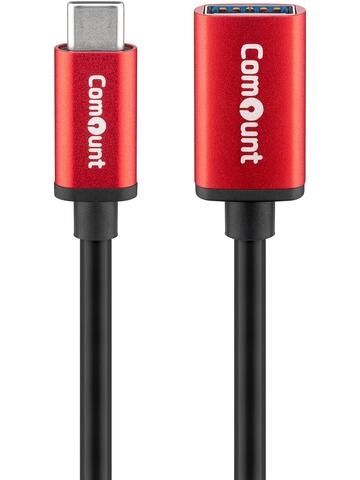 RAM MOUNT 560014 Comount USB-C/A-Verlõngerungskabel û USB-C 3.2 (mõnnlich) zu USB-A (weiblich)
