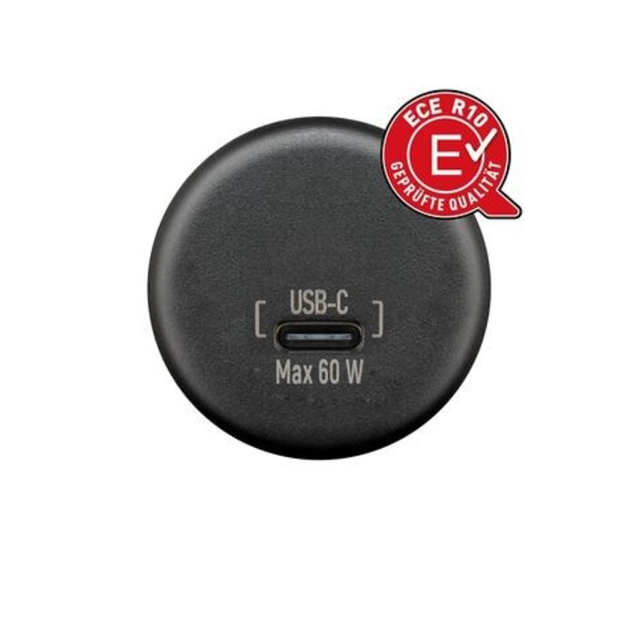 RAM MOUNT 560022 Caricatore USB-C per installazione pannelli con fili nudi - Alimentazione elettrica, massimo 60 W, lunghezza cavo 200 mm