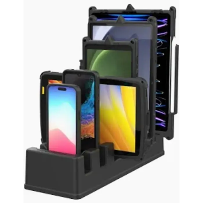 RAM MOUNT RAM-GDS-DOCKLF-SAM78CPU RAM monta un soporte de base de refrigeraci¾n GDS (bloqueo por llaves) para Samsung Tab S8+, S9 FE+, S9+ y S10+ - en la funda protectora IntelliSkin Next Gen - fuente de alimentaci¾n USB-C