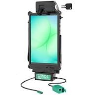 RAM MOUNT RAM-GDS-DOCKL-SAM62CP-NFCU RAM Mounts GDS Tough-Dock Holder (Key-Locking) for Samsung Tab Active3 & Active5 in IntelliSkin Protective Sleeve - NFC-Extender - USB-C Connector