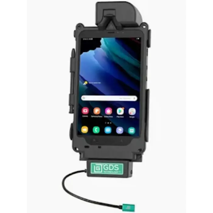 RAM MOUNT RAM-GDS-DOCK-SAM62C-CU RAM monteert GDS Tough-Dock Houder (Vergrendeling) voor Samsung Tab Active3 & Active5 - in IntelliSkin Next Gen beschermhoes - dubbele USB-C connector