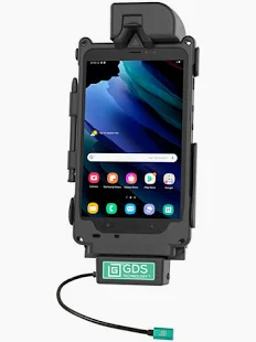 RAM MOUNT RAM-GDS-DOCK-SAM62C-CU RAM Mounts GDS Tough-Dock Holder (Latch) for Samsung Tab Active3 & Active5 - in IntelliSkin Next Gen Protective Sleeve - Dual USB-C Connector