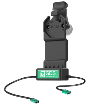 RAM MOUNT RAM-GDS-DOCK-SAM83CDU RAM montiert GDS Tough-Dock Halter (Riegel) f³r Samsung Tab A8 (10,5?) û im IntelliSkin Next Gen Schutzmantel û USB-C & USB-A Connector