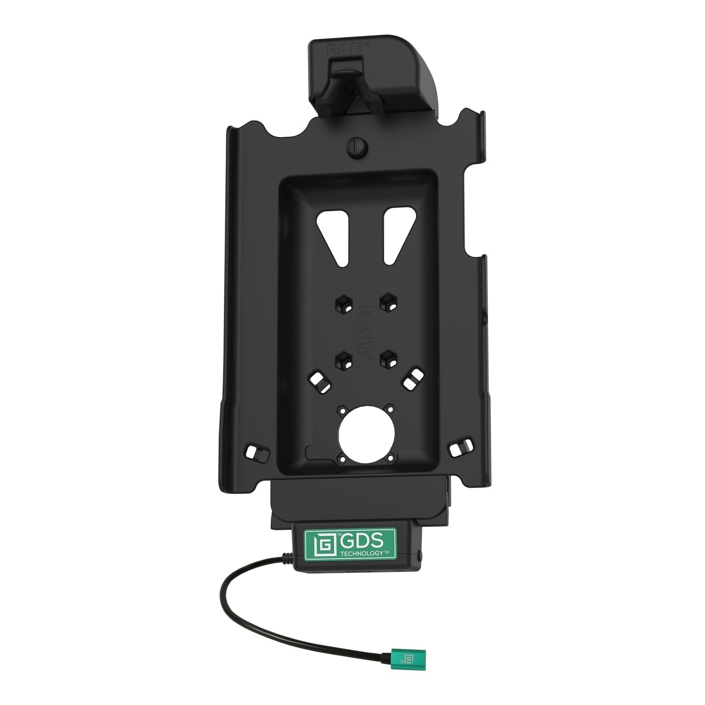 RAM MOUNT RAM-GDS-DOCK-SAM83CDU RAM Mounts GDS Tough-Dock Holder (Latch) for Samsung Tab A8 (10.5?) - in IntelliSkin Next Gen Protective Sleeve - USB-C & USB-A Connector