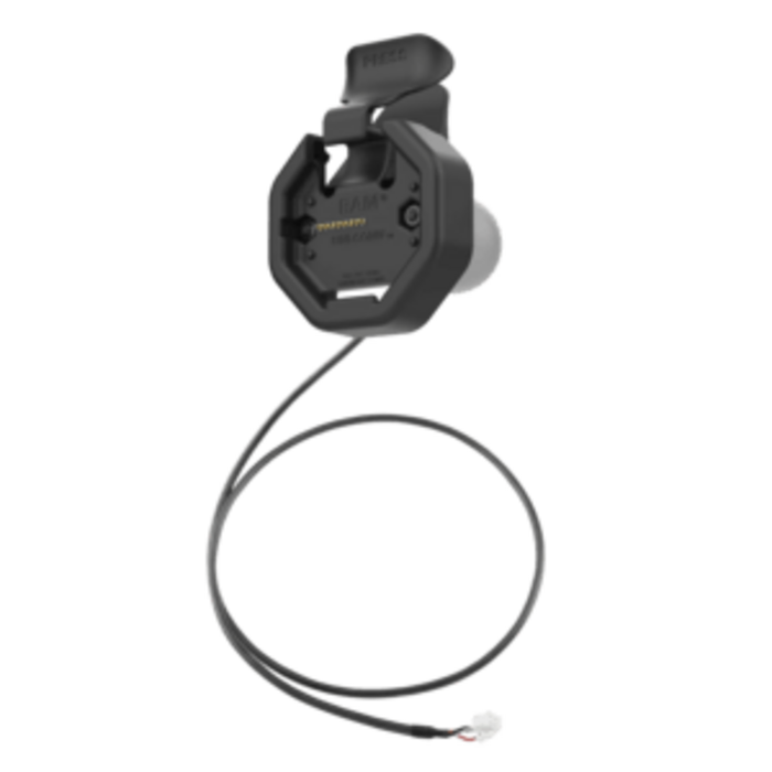 RAM MOUNT RAM-GDS-DOCK-U3EU Montajes de RAM Base de inserci¾n conectable alimentada GDS Uni-Conn - Patr¾n AMPS de 2 orificios - Conector RJ45 - M¾dulo de carga PoE a PD - Juego de tornillos