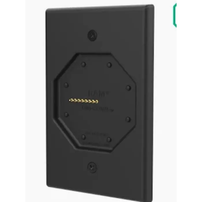 RAM MOUNT RAM-GDS-DOCK-W3-POE Montaggi RAM GDS Uni-Conn Wall Dock - Magnetico - Connettore RJ45