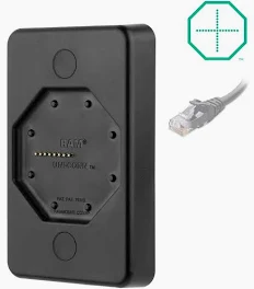 RAM MOUNT RAM-GDS-DOCK-W8-POEU RAM mounts GDS« Uni-Conn? Powered Low Profile Wall Dock met PoE (Europese stopcontacten) - Magnetisch - JST-connector