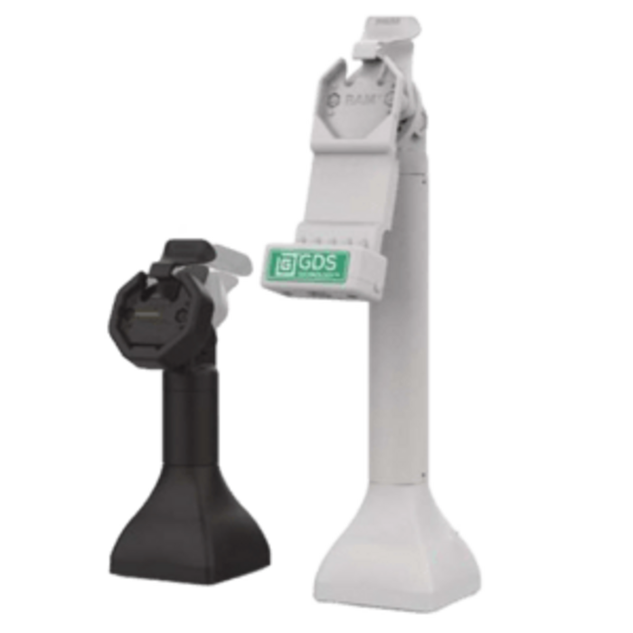 RAM MOUNT RAM-GDS-DOCKLR-D11-14-U3C RAM hõlt GDS Uni-Conn Stand Docking Station (14 Fu▀) mit Schl³sselverriegelung (rechts) f³r hintere Pogo-Pins û drehbar und kippbar û USB-C-Verbindung