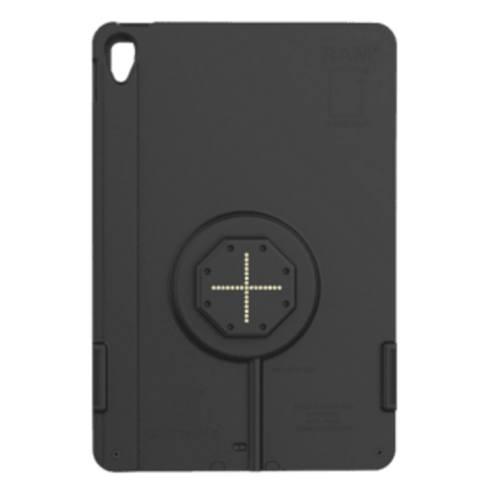 RAM MOUNT RAM-GDS-SKIN-SAM88-TCB RAM monta una funda fina IntellýSkin para Samsung Galaxy Tab A9+ - Pogo-pads traseros - USB-C externo - TecnologÝa GDS