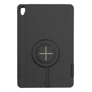 RAM MOUNT RAM-GDS-SKIN-SAM88-TCB RAM-montage IntellýSkin Thin-Case voor Samsung Galaxy Tab A9+ - Achterste pogo-pads - Externe USB-C - GDS-TECHNOLOGIE