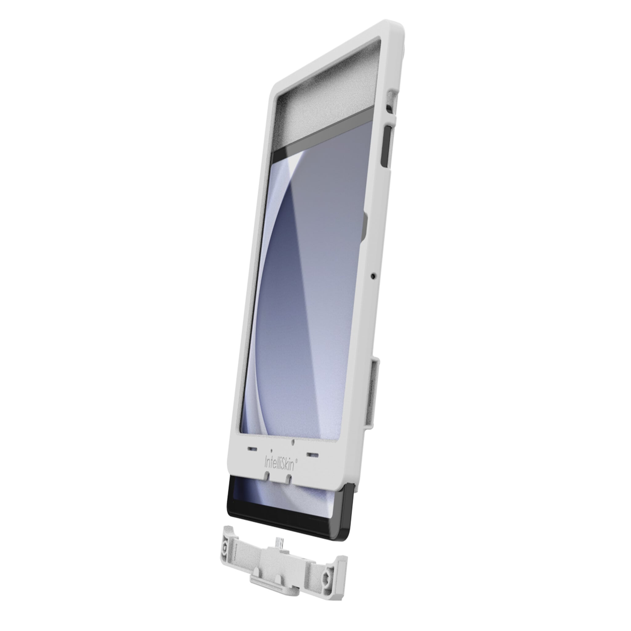 RAM MOUNT RAM-GDS-SKIN-SAM88-TCD-GRY Fixation de la RAM IntellýSkin Thin-Case pour Samsung Galaxy Tab A9+ - Technologie GDS, port USB-C externe, gris clair