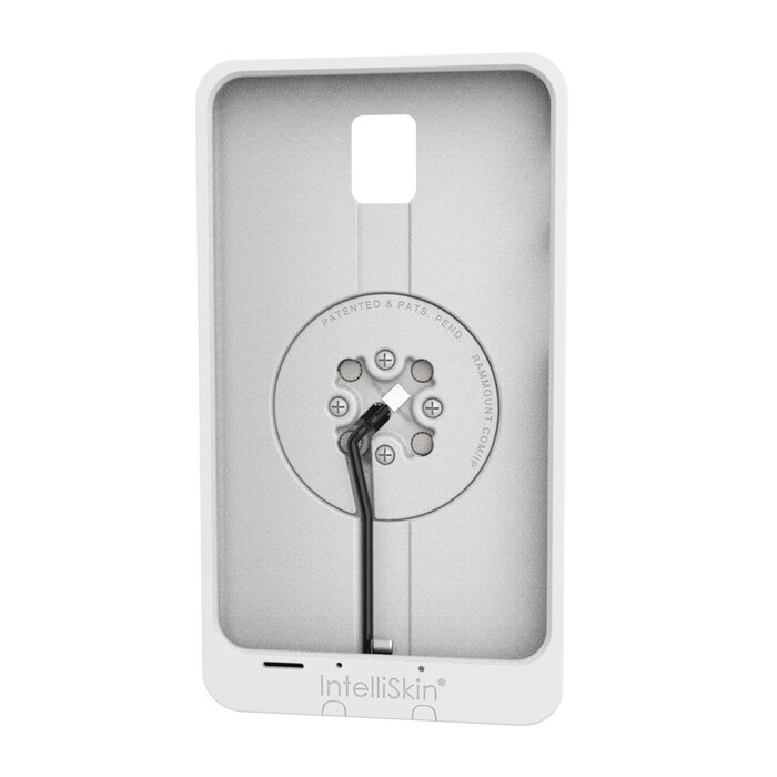 RAM MOUNT RAM-GDS-SKIN-SAM93-TCB-GRY RAM Mounts IntellýSkin Thin-Case for Samsung Galaxy Tab Active3 & Active5 - GDS-Technology, Rear Pogo-Pads, External USB-C, light gray