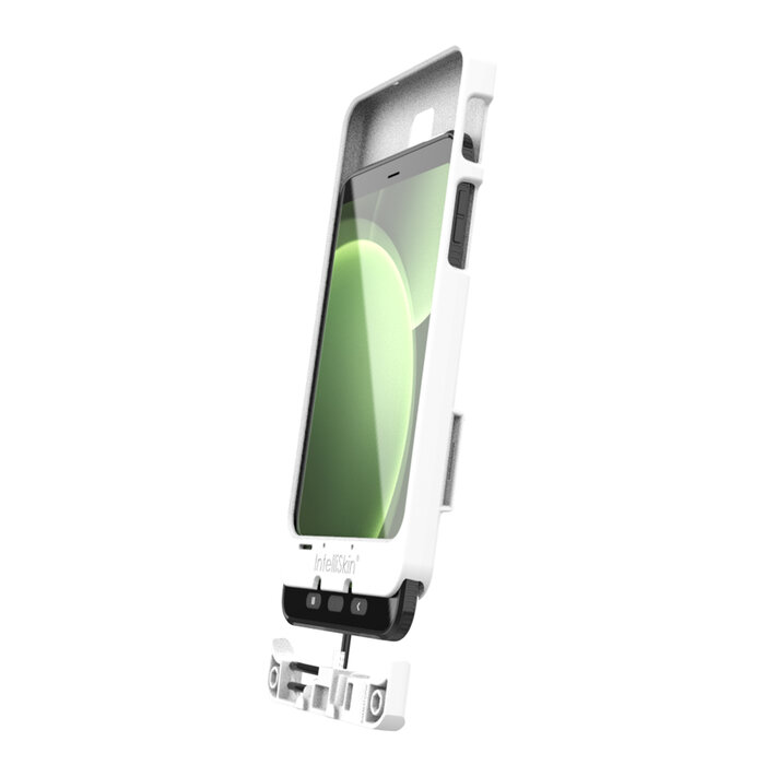 RAM MOUNT RAM-GDS-SKIN-SAM93-TCB-GRY RAM monta la funda fina IntellýSkin para Samsung Galaxy Tab Active3 y Active5 - TecnologÝa GDS, almohadillas traseras Pogo, USB-C externo, gris claro