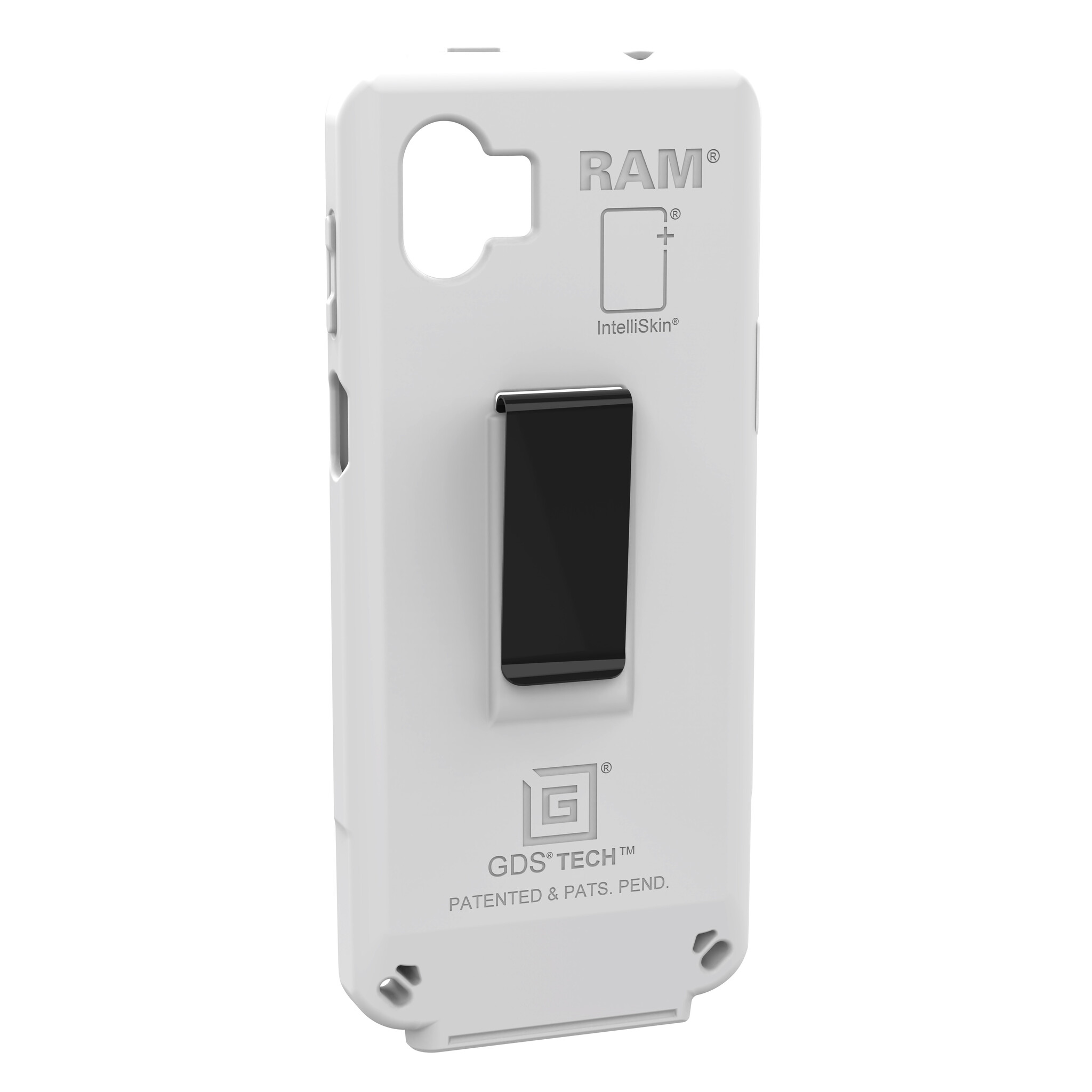 RAM MOUNT RAM-GDS-SKIN-SAM84-GRY RAM monteert IntellýSkin voor Samsung Galaxy XCover7 Pro & XCover6 Pro - GDS-Technology - grijs