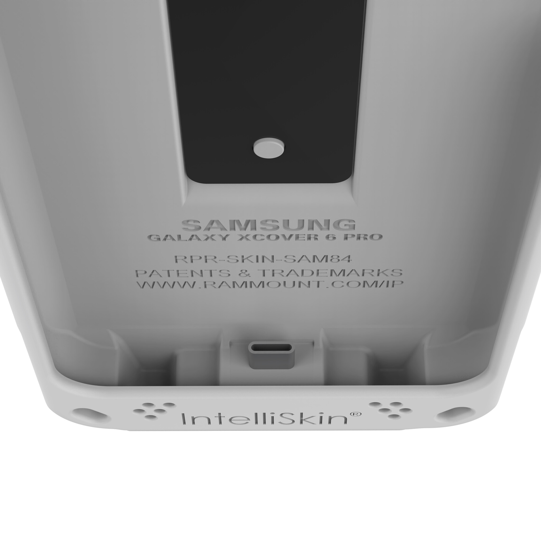 RAM MOUNT RAM-GDS-SKIN-SAM84-GRY RAM monteert IntellýSkin voor Samsung Galaxy XCover7 Pro & XCover6 Pro - GDS-Technology - grijs