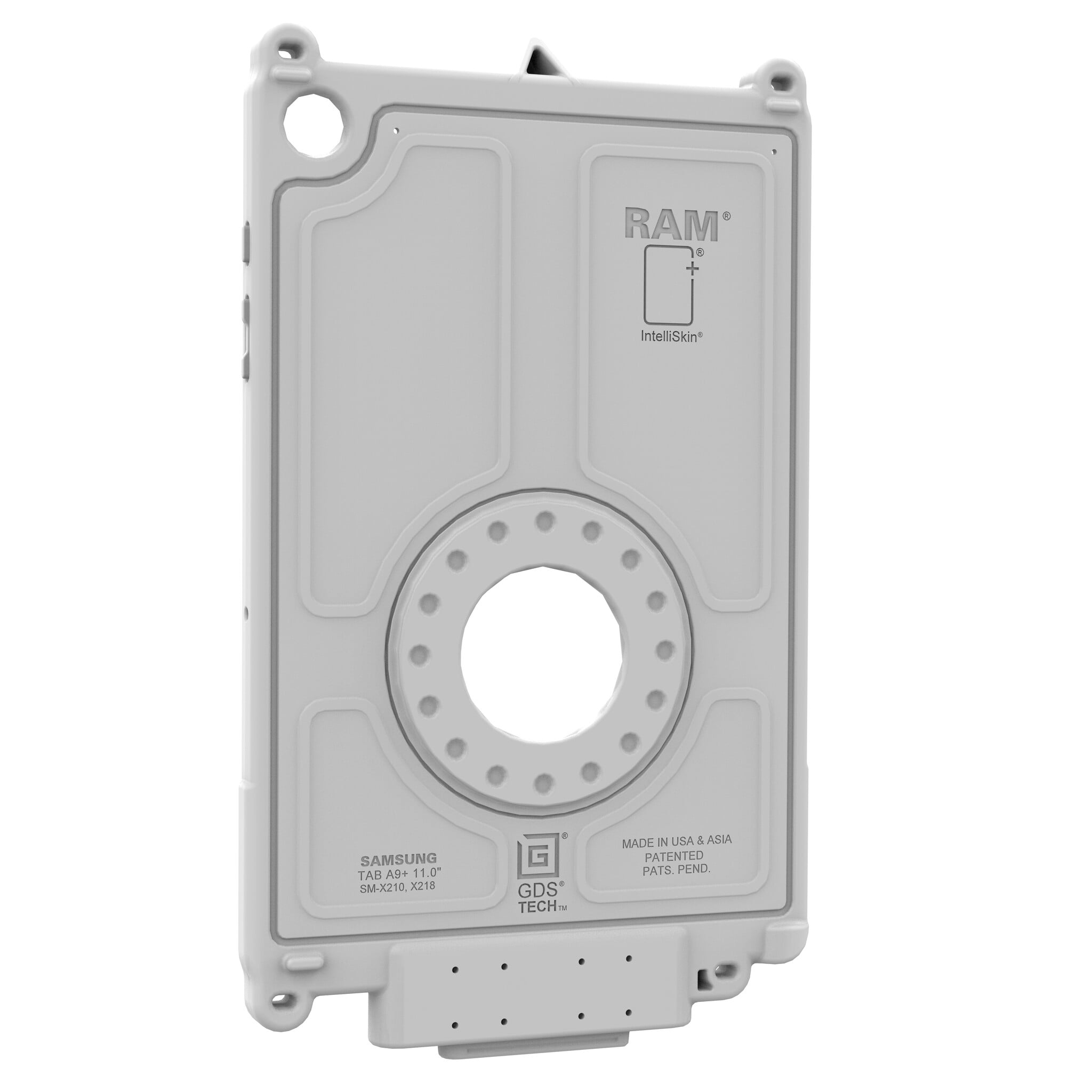 RAM MOUNT RAM-GDS-SKIN-SAM88-NG-GRY RAM Mounts IntellýSkin Next Gen for Samsung Galaxy Tab A9+ - GDS-Technology - Gray